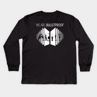 We are bulletproof Kids Long Sleeve T-Shirt